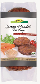 ORGANIC Vegetable Burger (2 x 100 g) - GRANOVITA